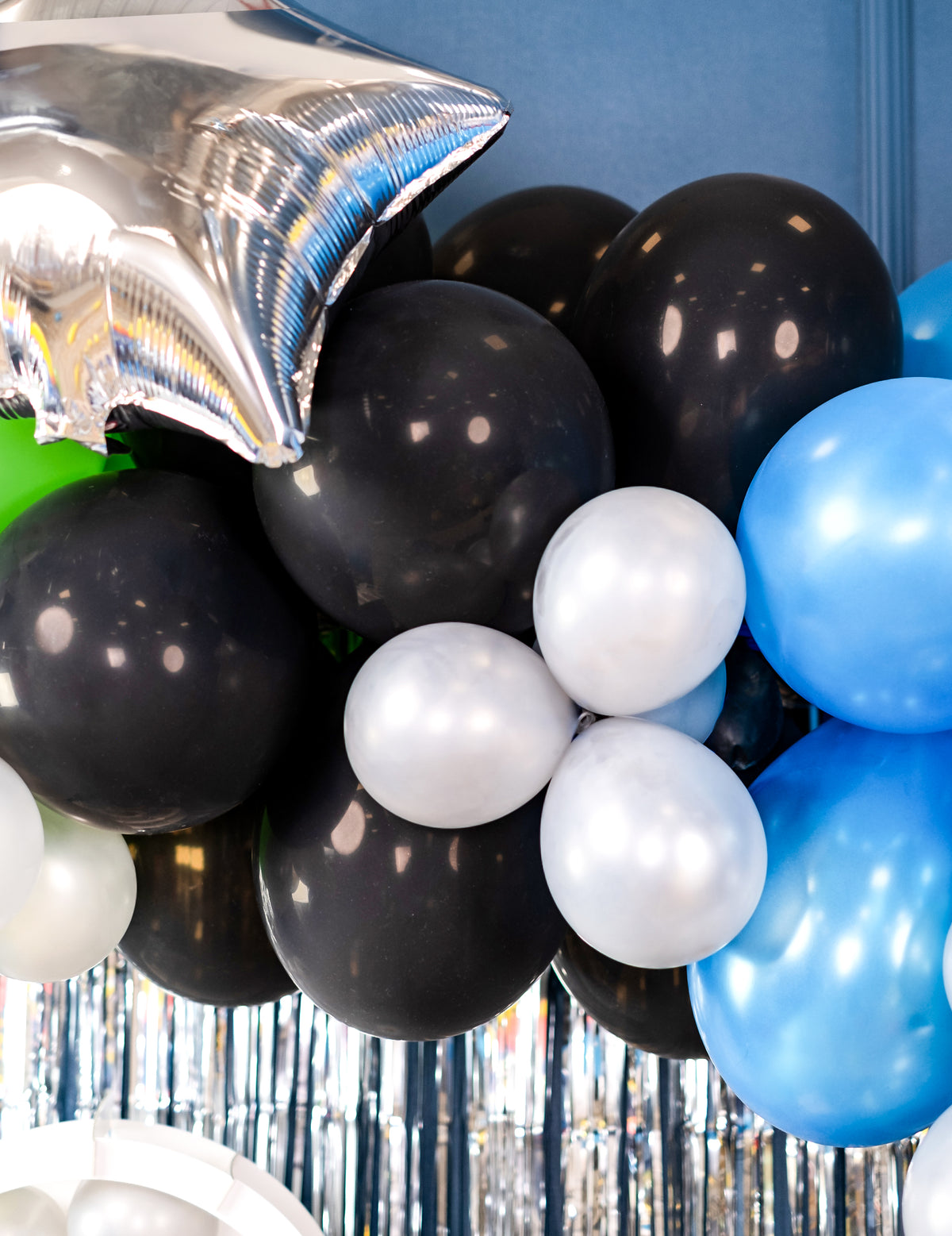100 Ballons noirs 27 cm