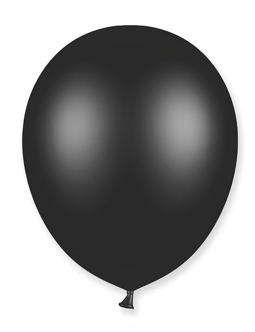 12 Ballons noirs 28 cm