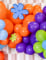12 Ballons oranges 28 cm