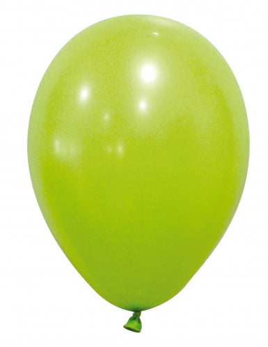 12 Ballons vert clair 28 cm