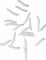20 Asticots factices blancs 4 cm