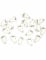 20 Confettis de table fantôme Halloween 10 g