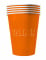20 Gobelets américains carton recyclable orange 53cl