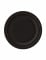 20 Petites assiettes en carton noires 18 cm