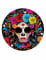 6 Assiettes Catrina Dia de los muertos 23 cm