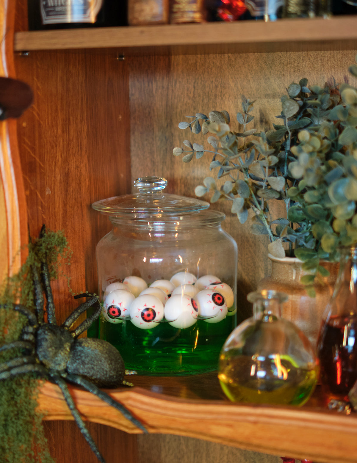 6 Décorations petits yeux globuleux