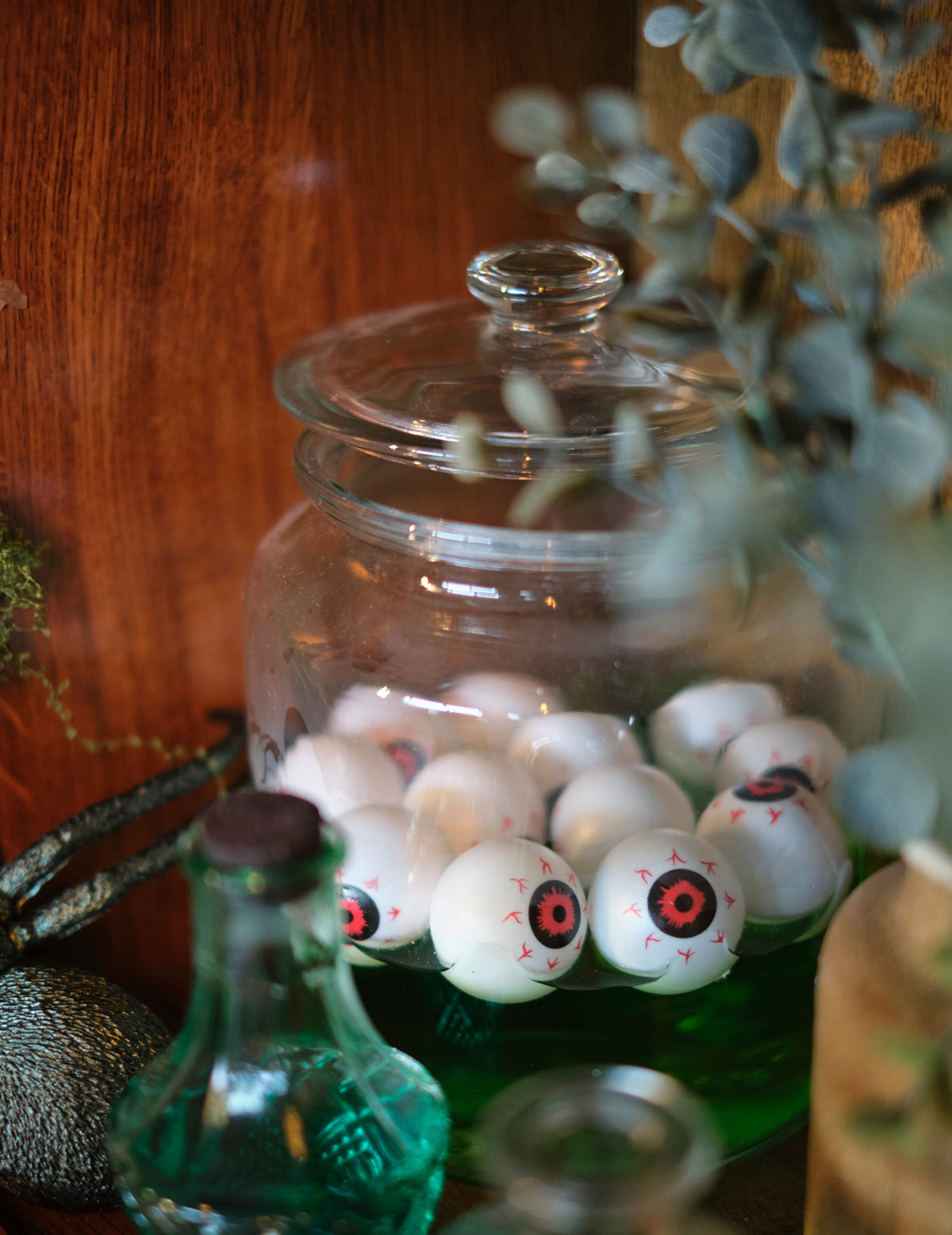 6 Décorations petits yeux globuleux