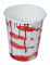 6 Gobelets en carton Halloween ensanglanté 240 ml