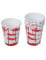 6 Gobelets en carton Halloween ensanglanté 240 ml