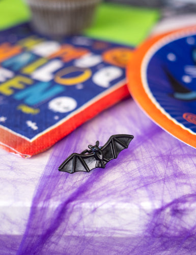 72 chauve-souris et araignées en plastique 2 x 4 cm bagues halloween