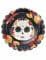 8 Assiettes festonnées en carton Dia de los muertos 23 cm
