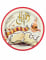 8 Assiettes en carton motifs Harry Potter™ 23 cm