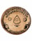 8 Assiettes en carton Ouija 23 cm