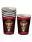 8 Gobelets en carton Vaudoo 10 cm