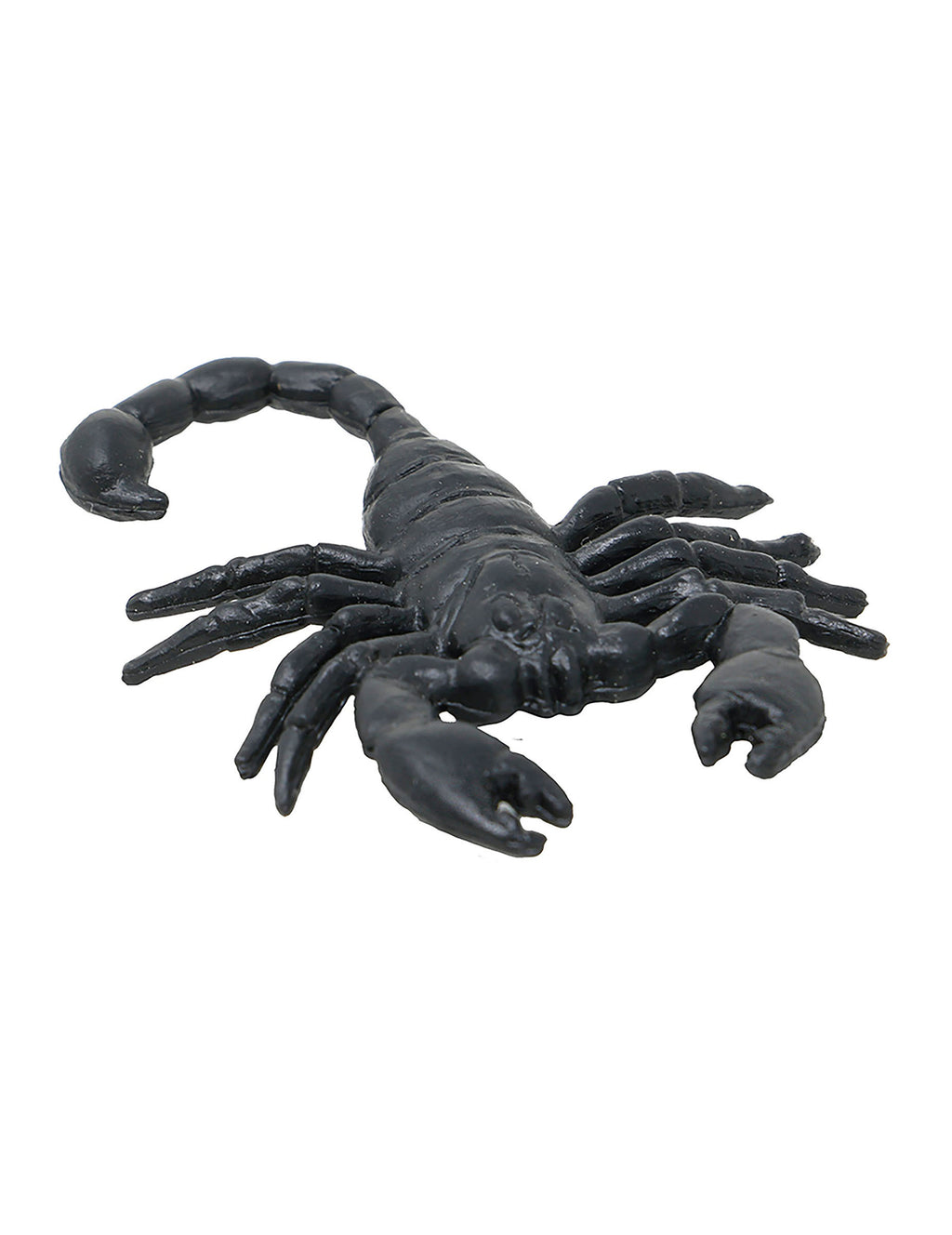 8 Scorpions noirs 6 cm
