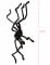 Araignée velue Halloween 150 cm
