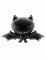 Ballon aluminium chauve souris noire 80 x 52 cm