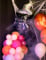 Ballon en aluminium géant chaudron 64 x 109 cm hocus pocus iridescent