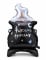 Ballon en aluminium géant chaudron 64 x 109 cm hocus pocus iridescent