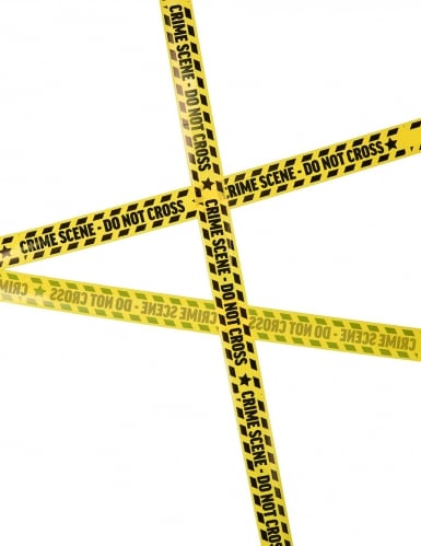 Bannière scène de crime 7 m