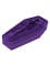 Boite cercueil violette 19 cm