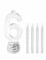 Bougies lumineuses LED chiffre 6