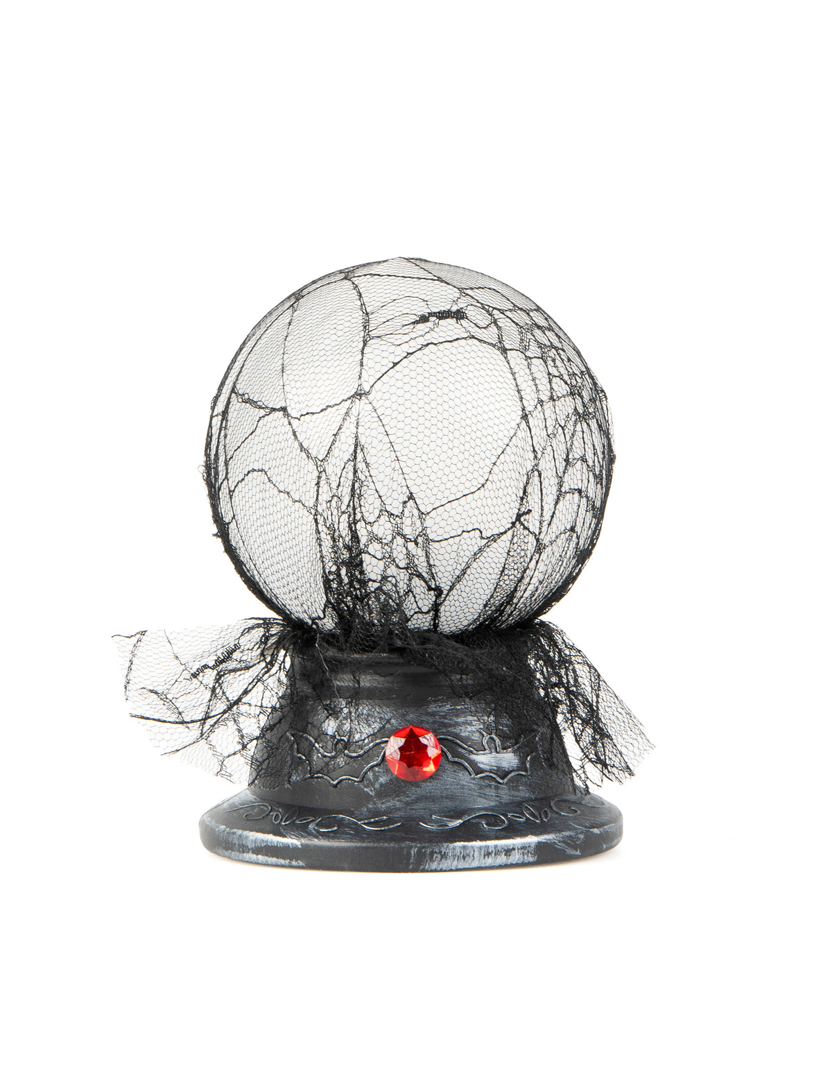 Le cabinet de la sorcière — boule de cristal lumineuse et sonore, 19 × 13 cm