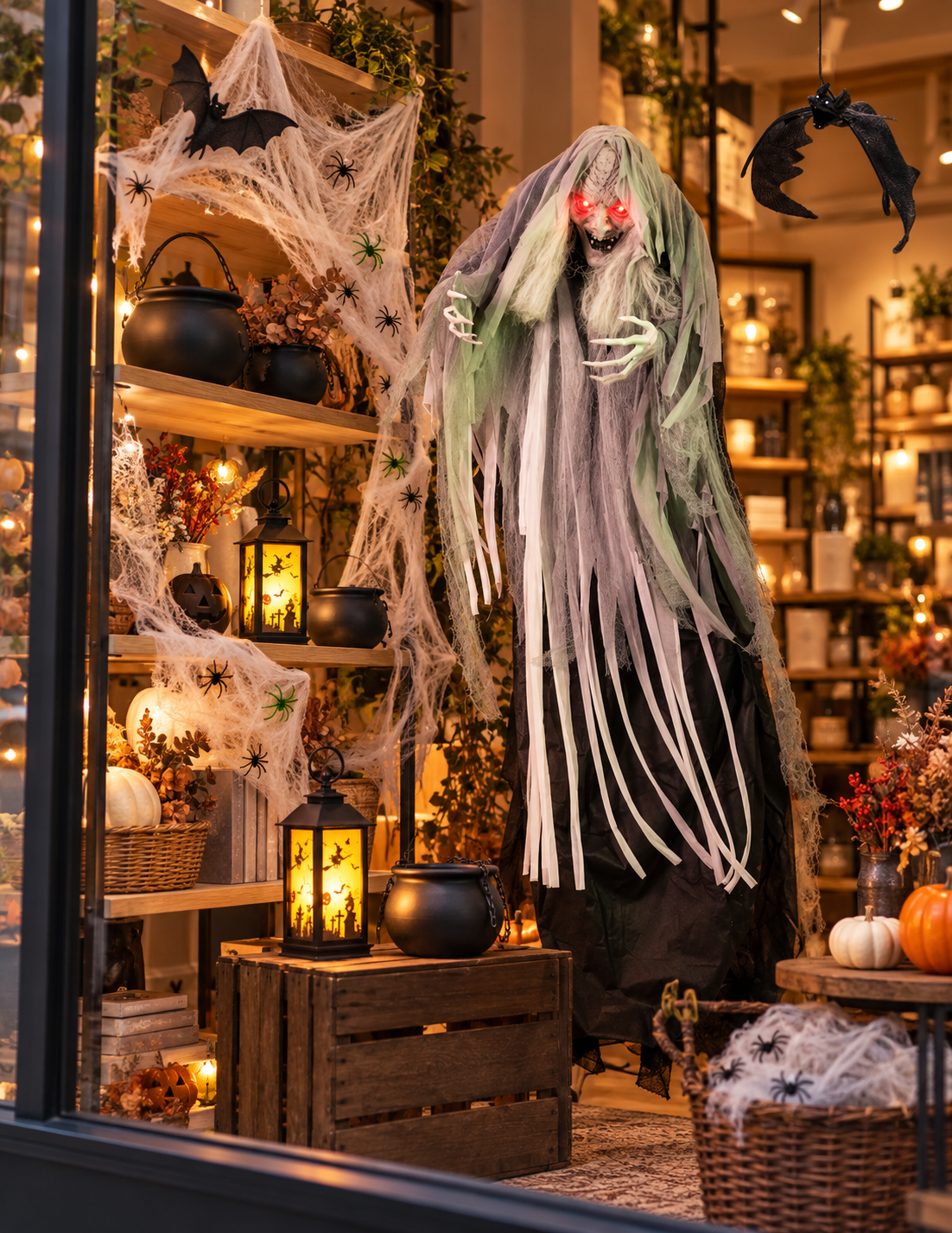 Pack décoration Boutique de la Sorcière — mise en situation illustrative