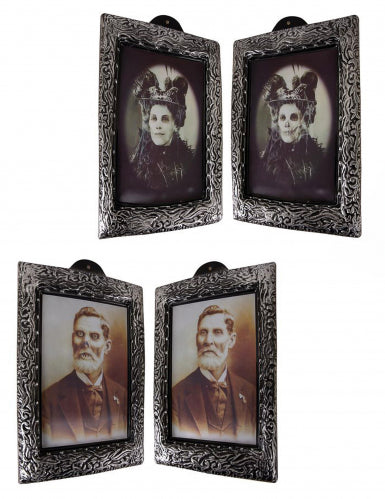 Cadre lenticulaire portrait vampire Halloween