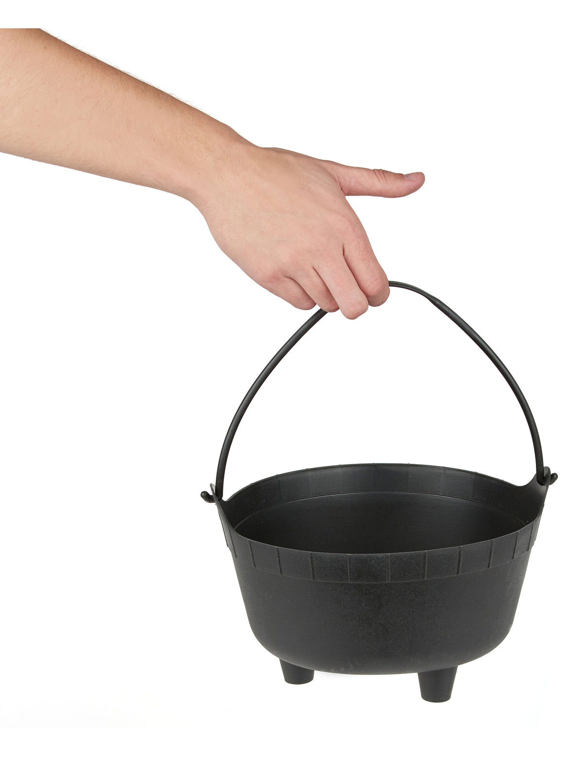 Chaudron Halloween sorcière 24 cm