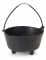 Chaudron Halloween sorcière 24 cm