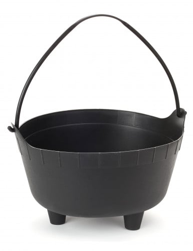 Chaudron Halloween sorcière 24 cm