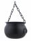 Chaudron sorcière Halloween 25 cm