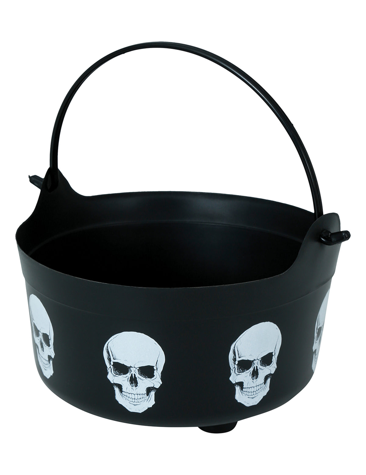Chaudron tête de morts 24 cm