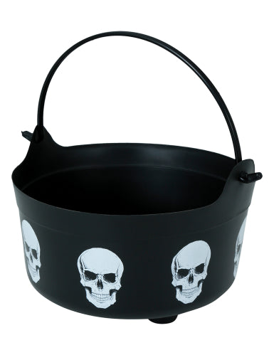 Chaudron tête de morts 24 cm
