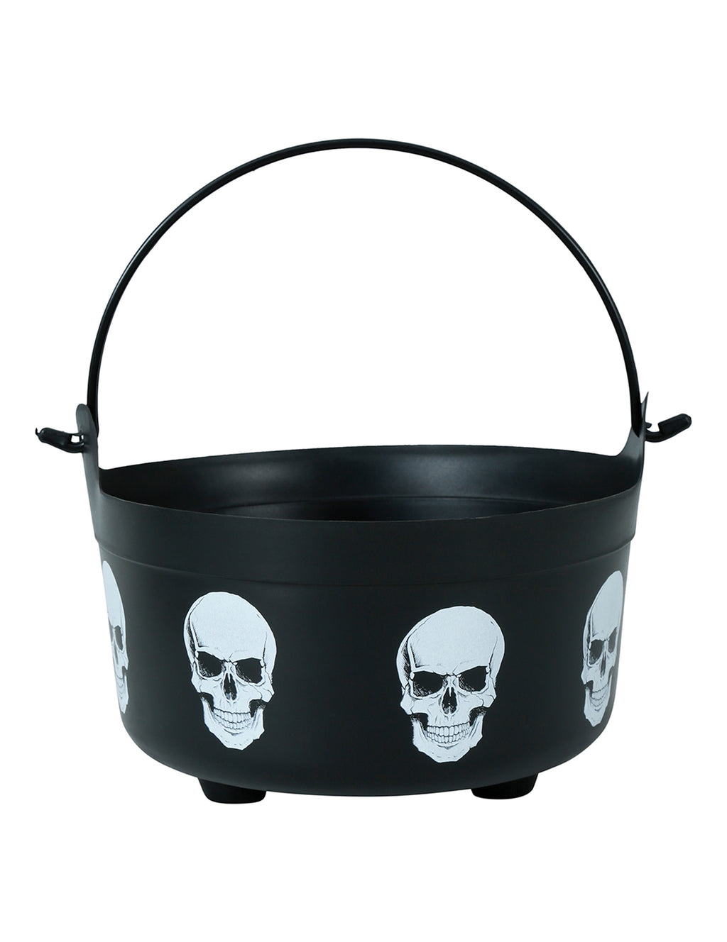 Chaudron tête de morts 24 cm