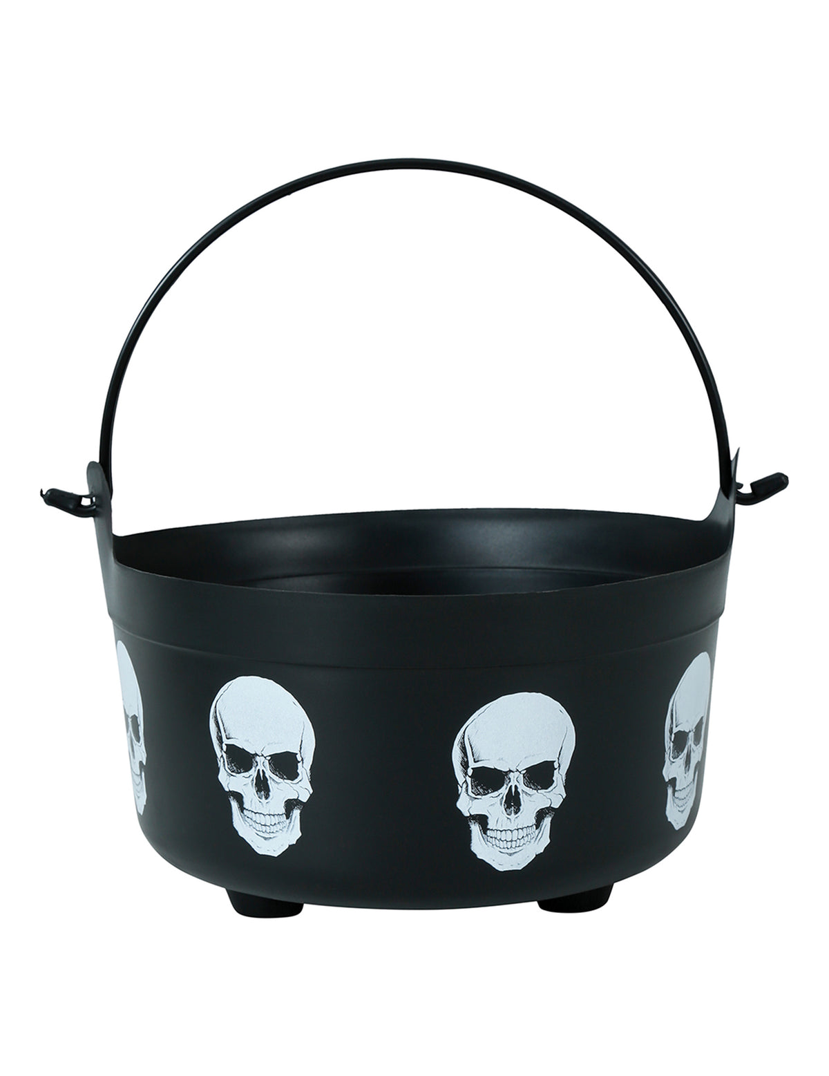 Chaudron tête de morts 24 cm