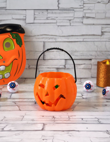 Citrouille Halloween lumineuse 10 cm