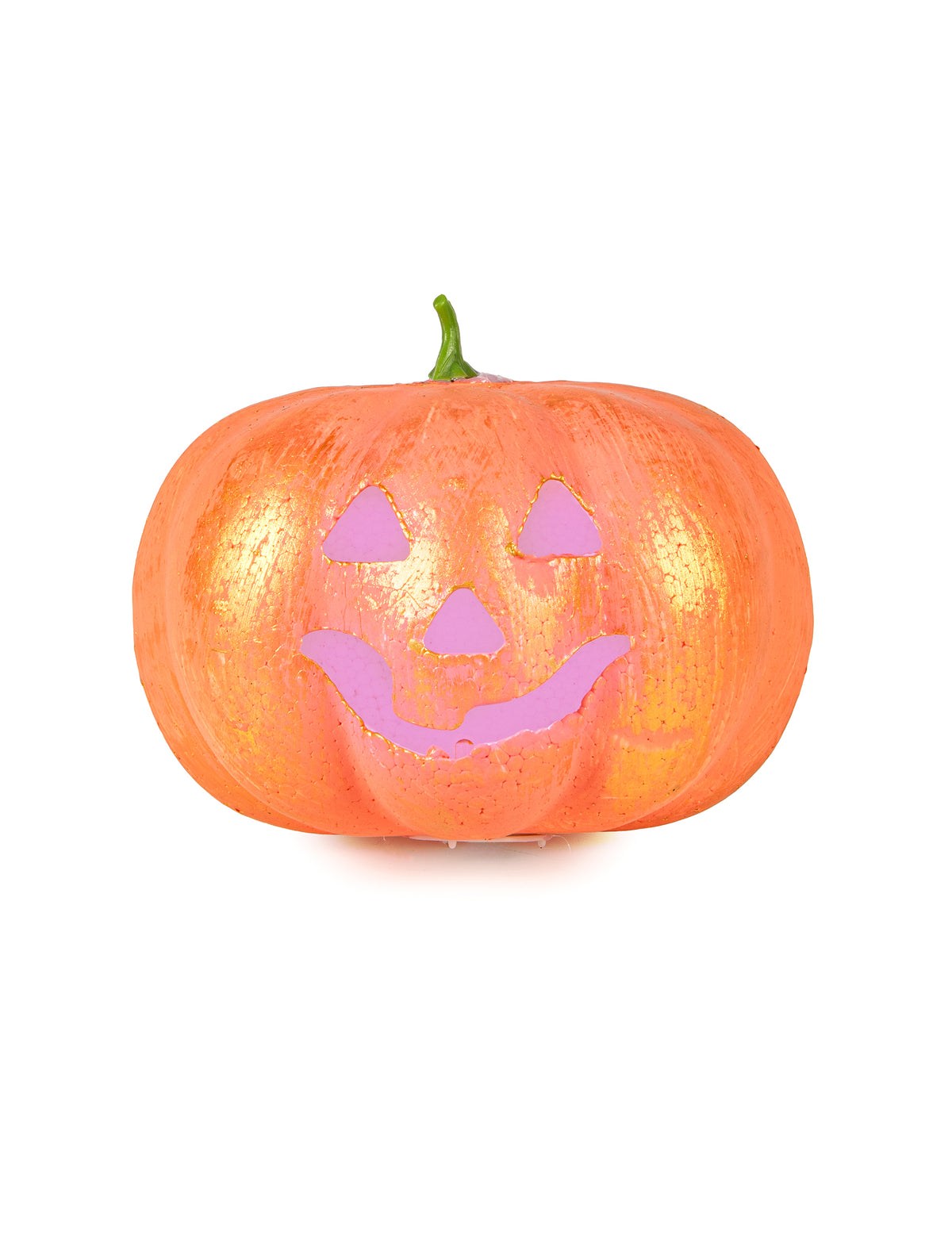 Citrouille Halloween lumineuse 17 cm