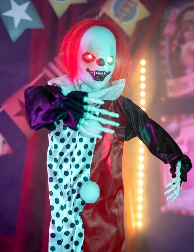 Clown assassin lumineux 90 cm