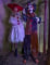 Clown démoniaque animé - 170 cm