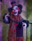 Clown démoniaque animé - 170 cm