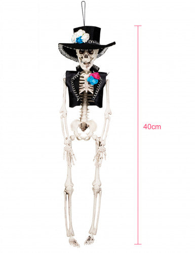 Décoration à suspendre marié mexicain 40 cm Dia de los muertos
