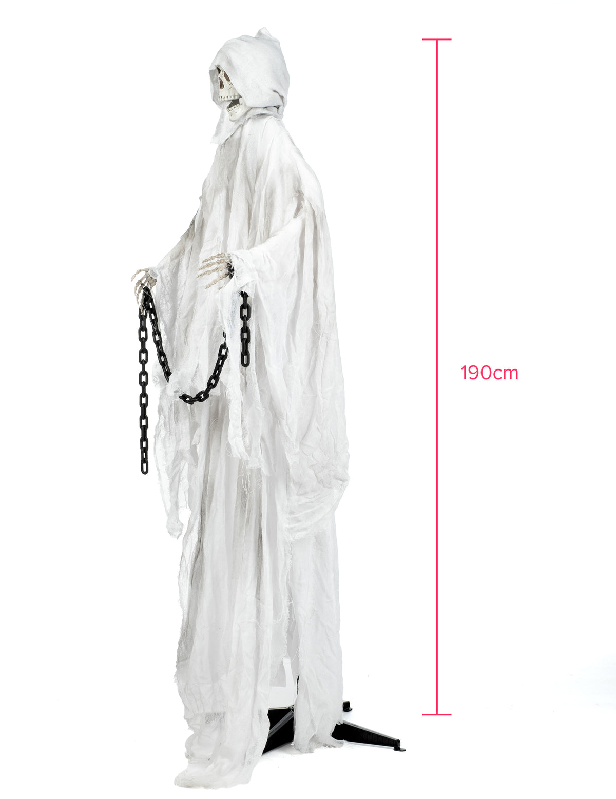 Décoration debout Fantôme enchainé 190 cm