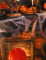 Décoration lumineuse citrouille Halloween 16 cm