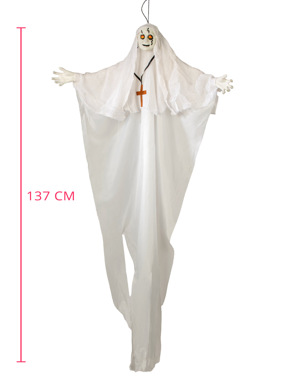 Décoration lumineuse religieuse possédée 137 cm