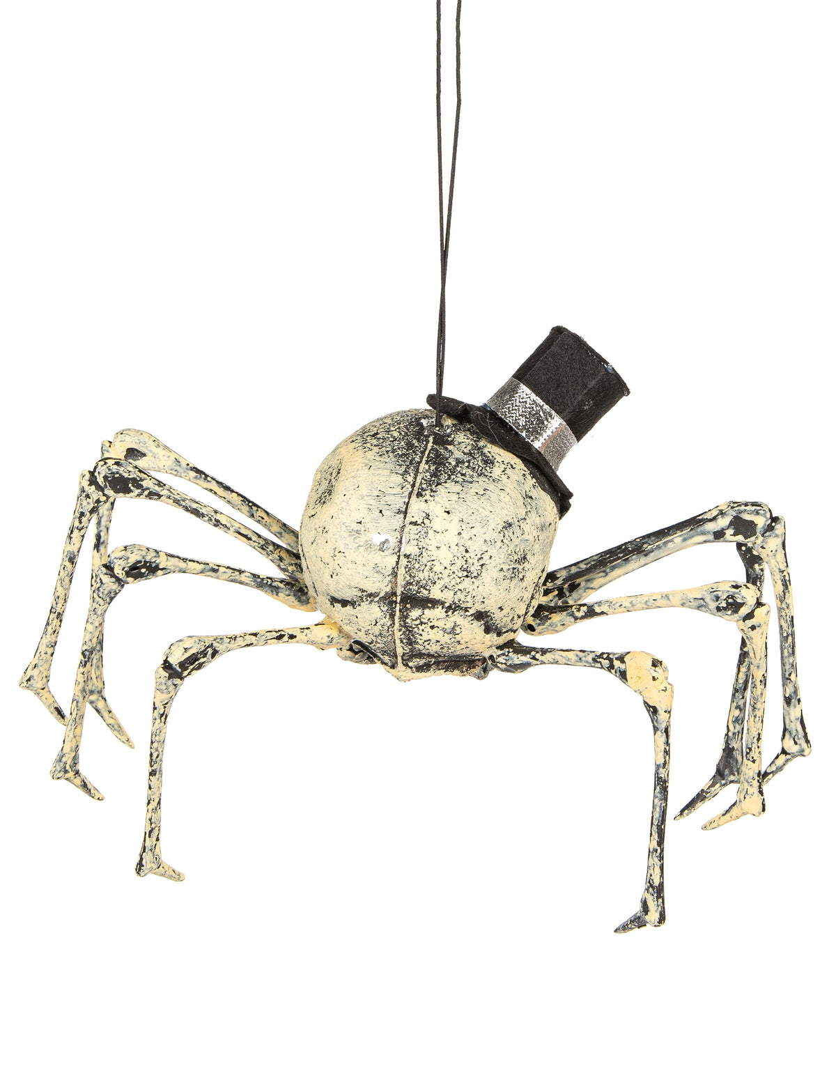 L'invasion des araignées — araignée squelette, 23 × 30 cm