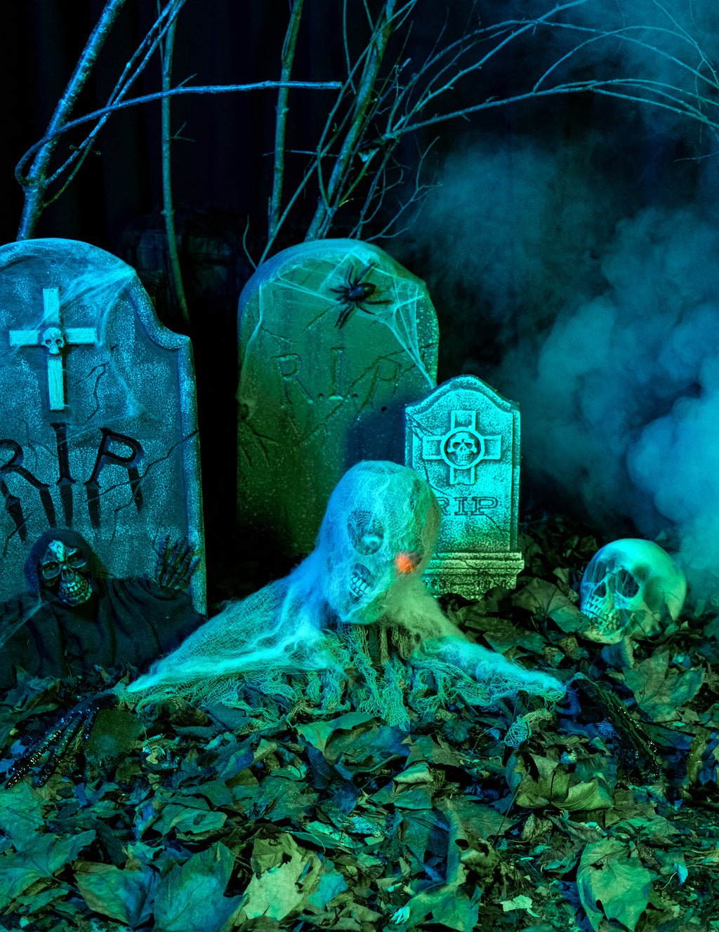 Décoration zombie animé Halloween