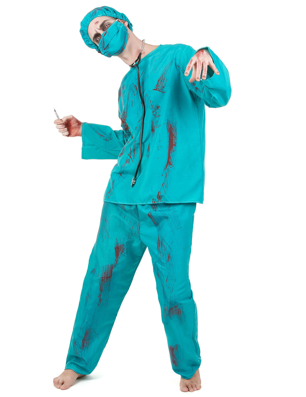 Pack chirurgien zombie Halloween adulte — photo des articles