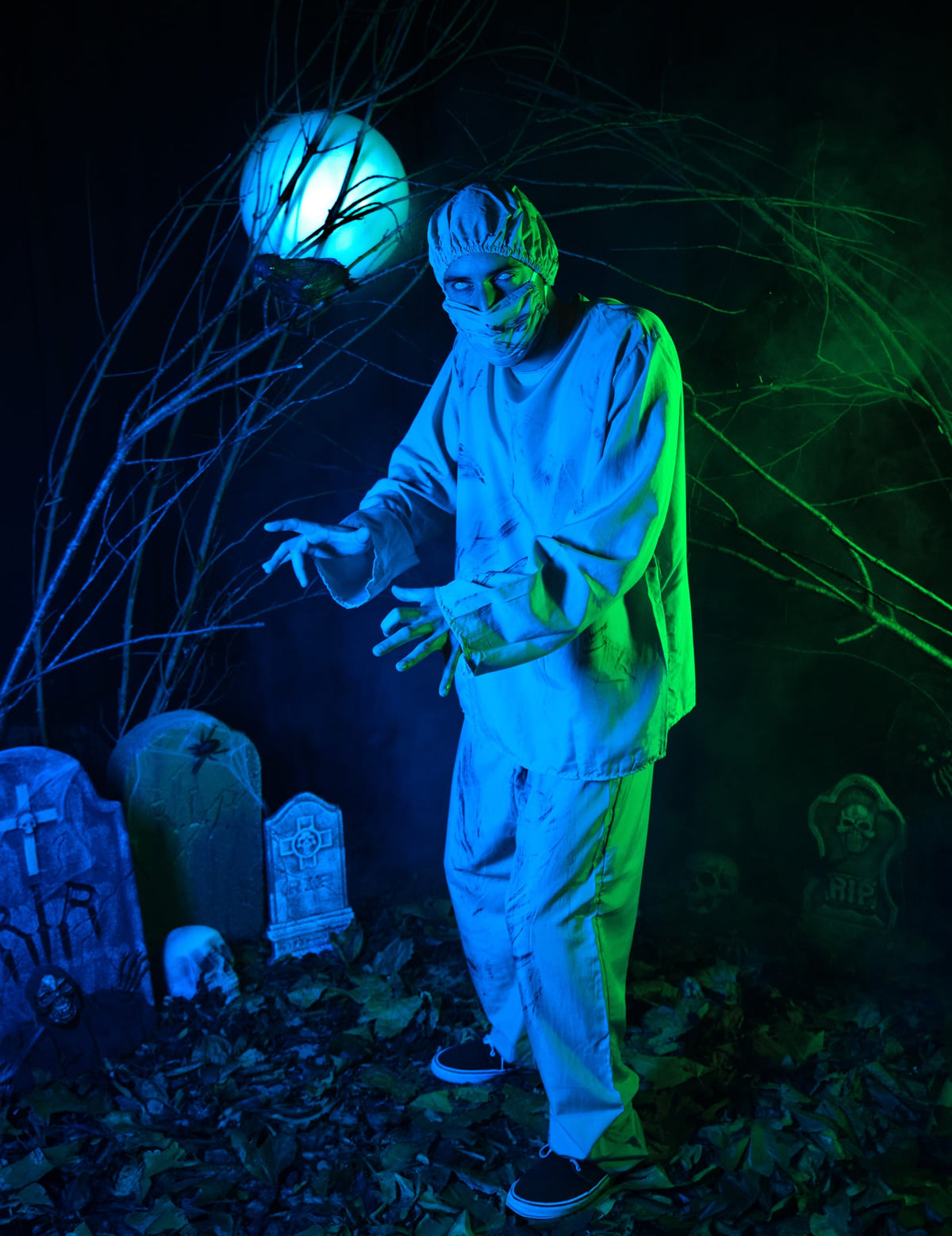 Pack chirurgien zombie Halloween adulte — photo des articles